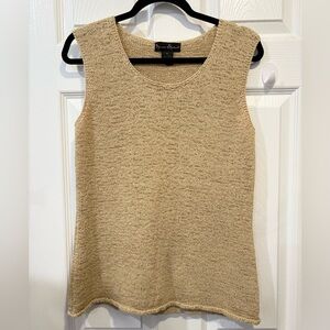 Mercer & Madison Beige Knit Tank Top